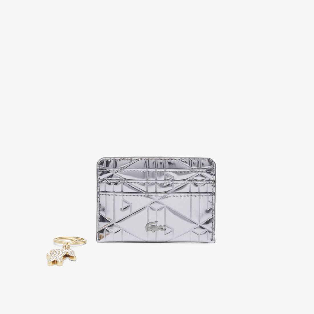 Cardholder and Metal Key Chain Gift Set