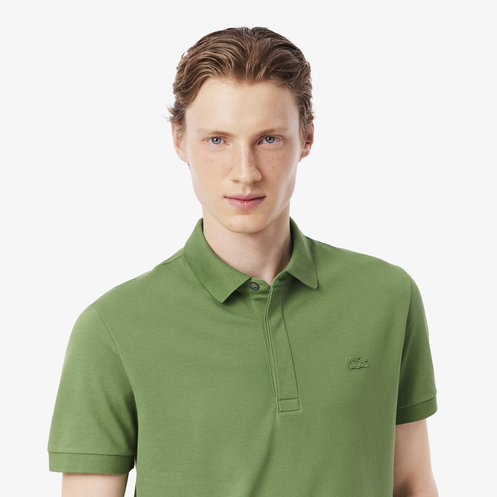 Regular Fit Paris Stretch Pique Polo Shirt