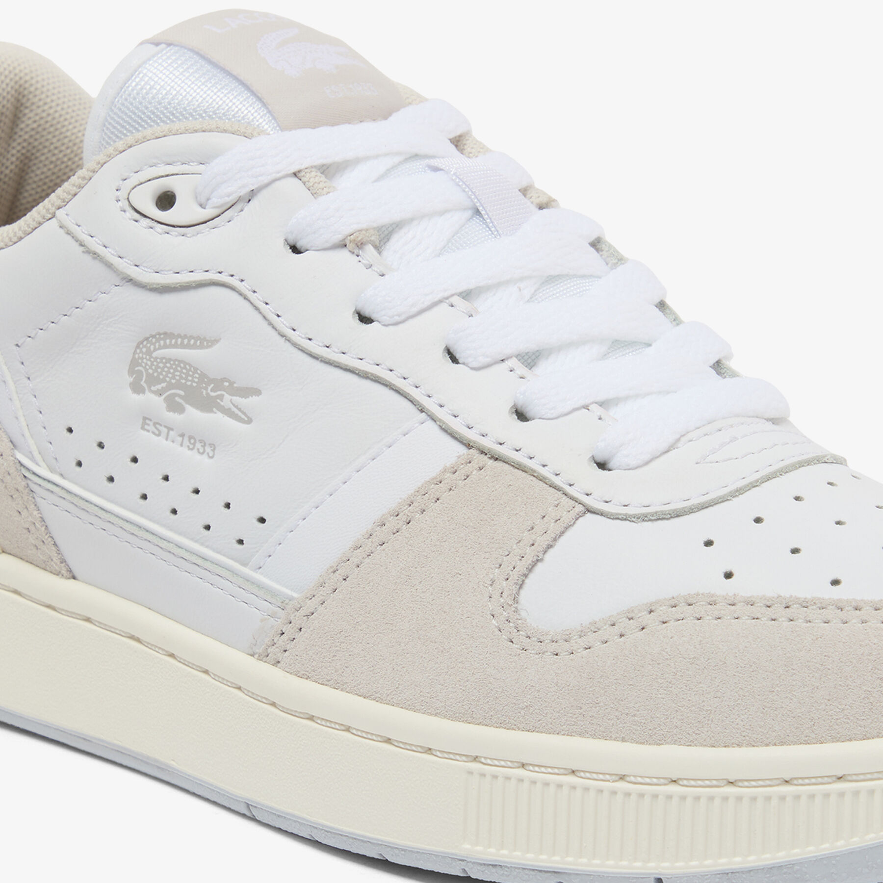 Women's T-Clip Set Leather Sneakers