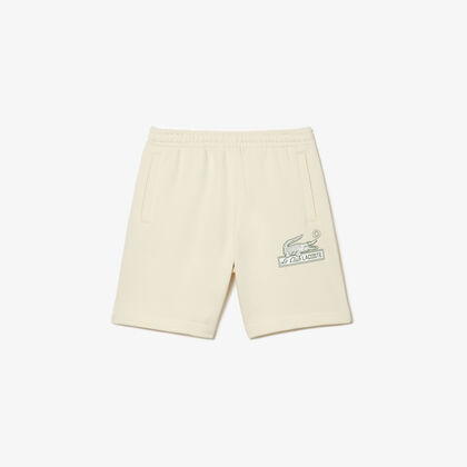 Men’s Lacoste Unbrushed Organic Cotton Fleece Shorts