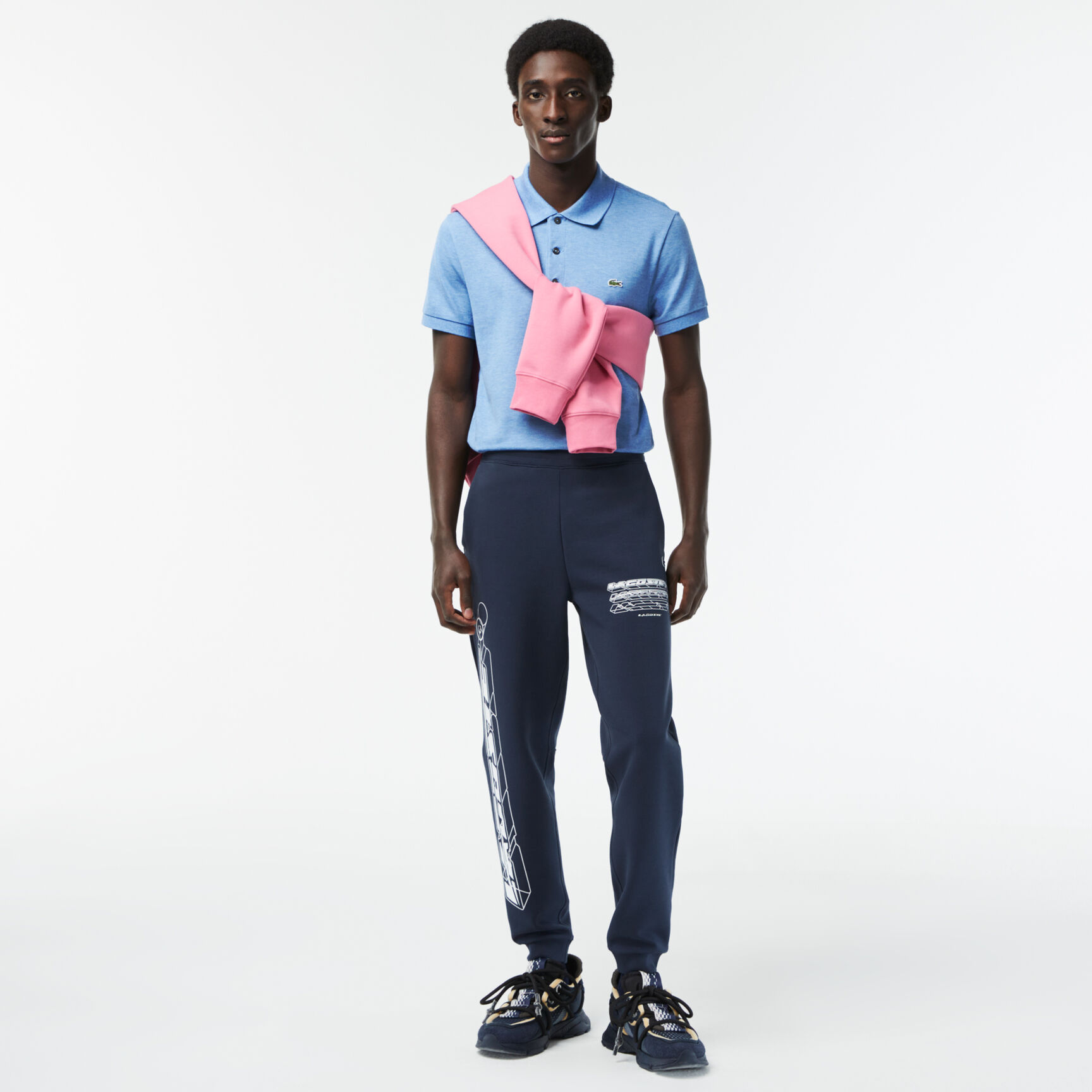 Men's Lacoste Slim Fit Double-Sided Track Pants