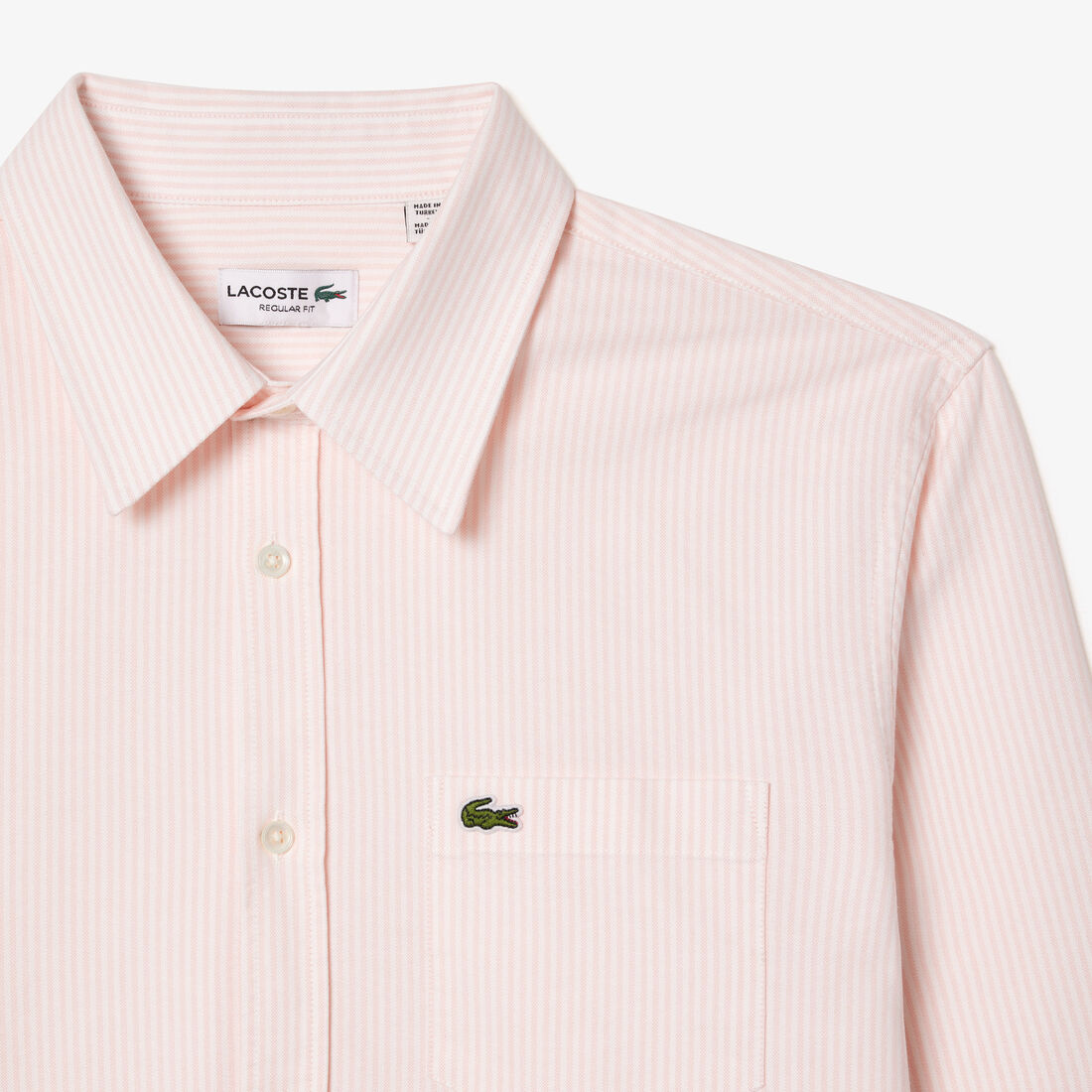 قميص أكسفورد مخطط بقصّة عادية قميص أكسفورد مخطط بقصّة عادية