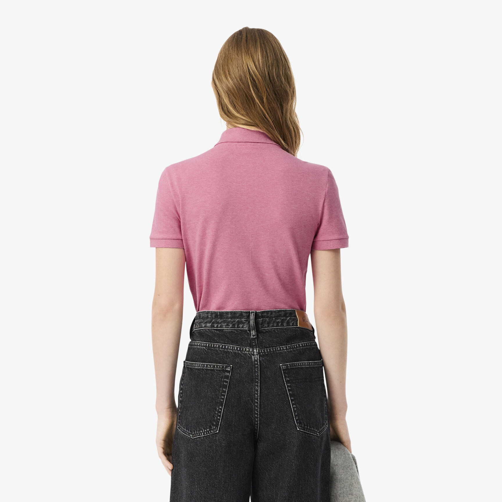 L.12.D Slim Fit Stretch Petit Pique Polo Shirt