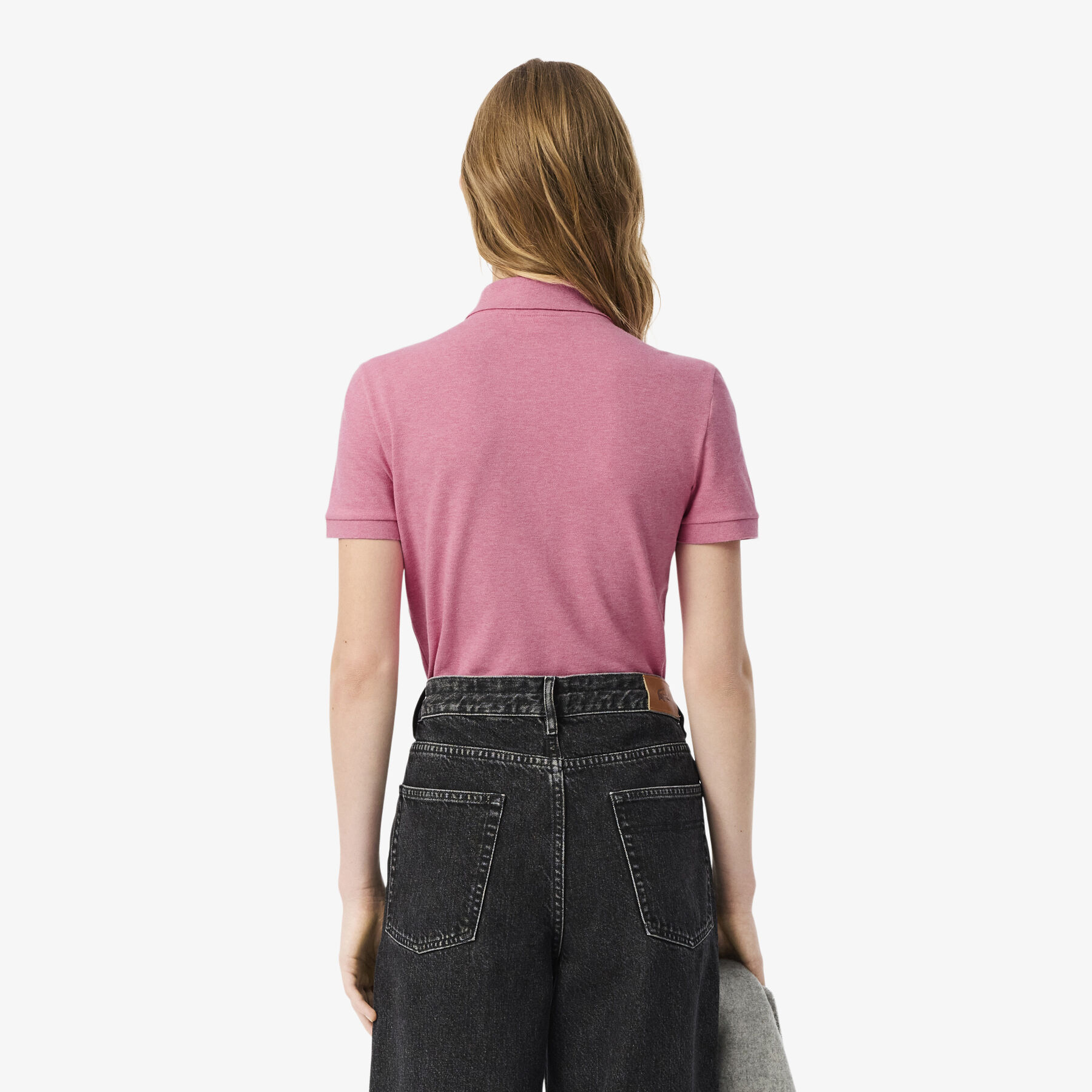 L.12.D Slim Fit Stretch Petit Pique Polo Shirt