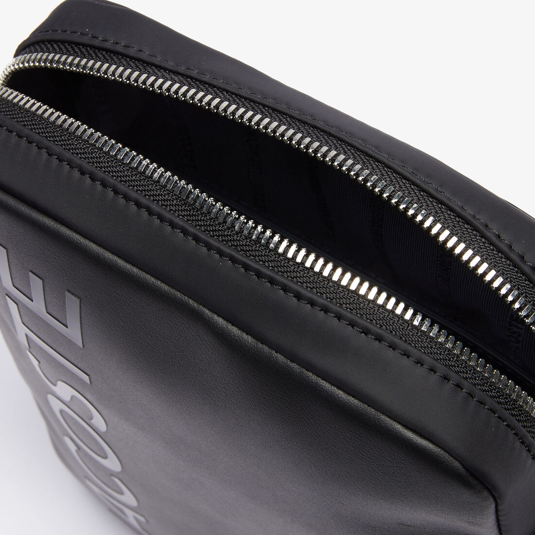 Men's L.12.12 Signature Leather Cross Body Bag Men's L.12.12 Signature Leather Cross Body Bag