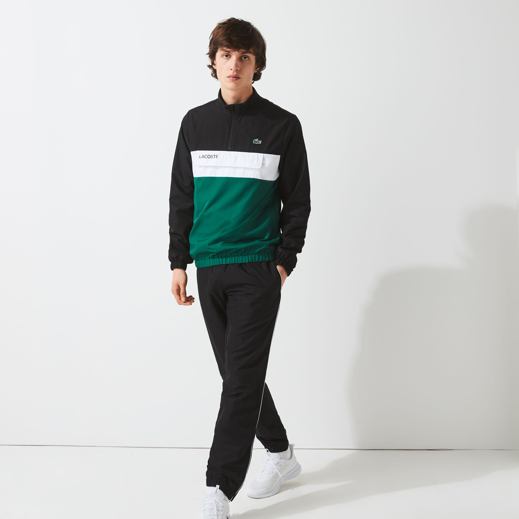 بذلة رياضية مع جاكيت قابل للحزم مجموعة Lacoste SPORT للرجال بذلة رياضية مع جاكيت قابل للحزم مجموعة Lacoste SPORT للرجال