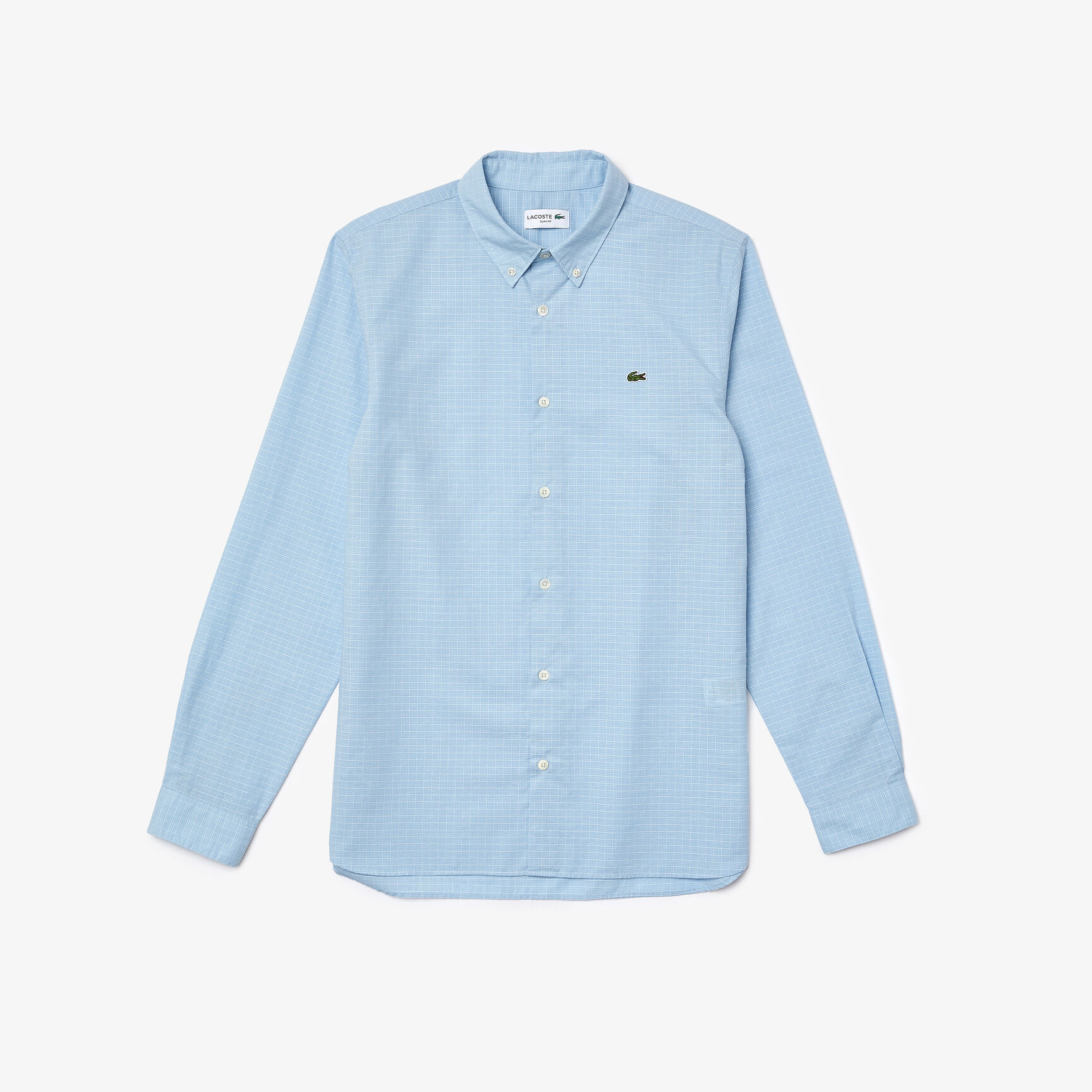 قميص رجالي بقصة ضيقة من القطن والكتان قميص رجالي بقصة ضيقة من القطن والكتان