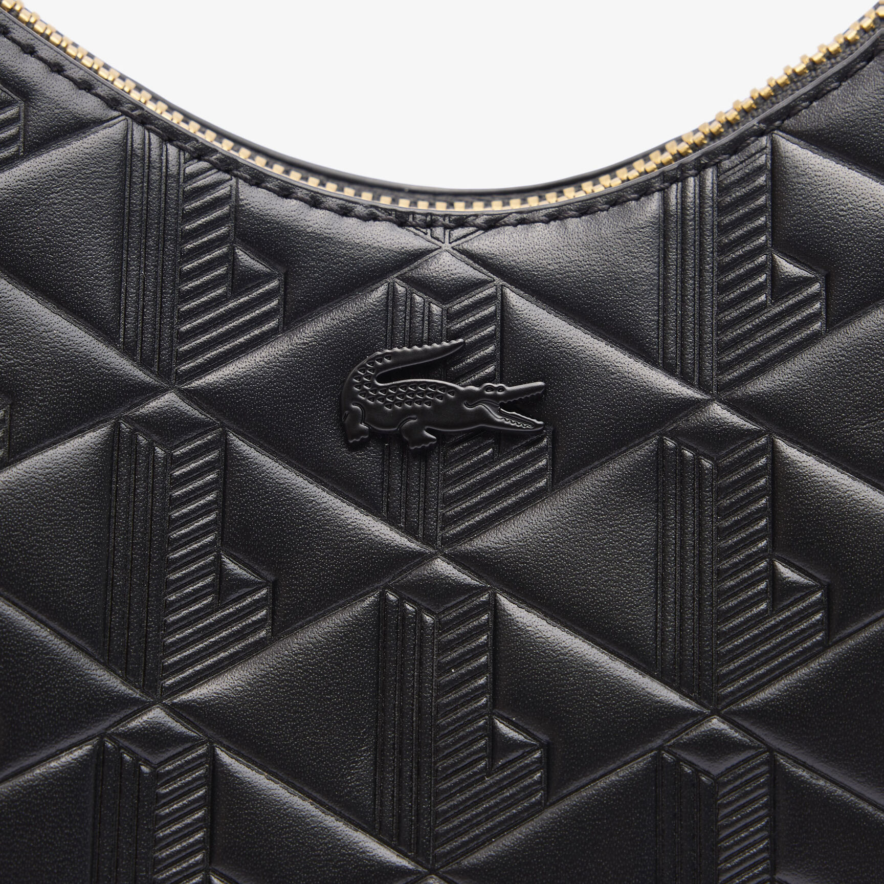 محفظة ماهيكي الجلدية المنقوشة على شكل نصف قمر محفظة ماهيكي الجلدية المنقوشة على شكل نصف قمر