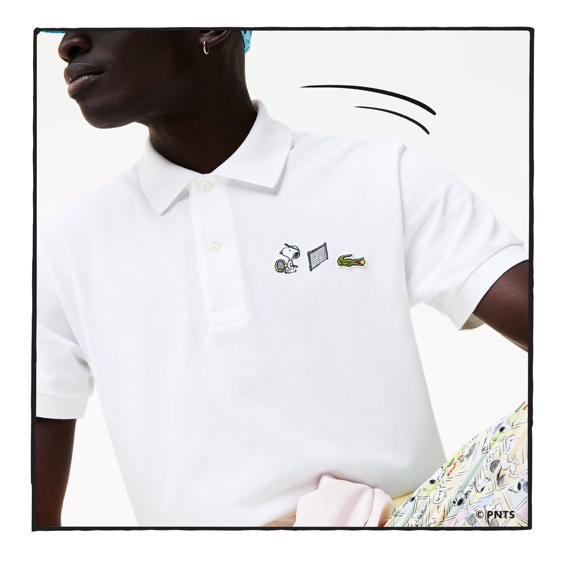 Men’s Lacoste x Peanuts Relaxed Fit Organic Cotton Polo Men’s Lacoste x Peanuts Relaxed Fit Organic Cotton Polo