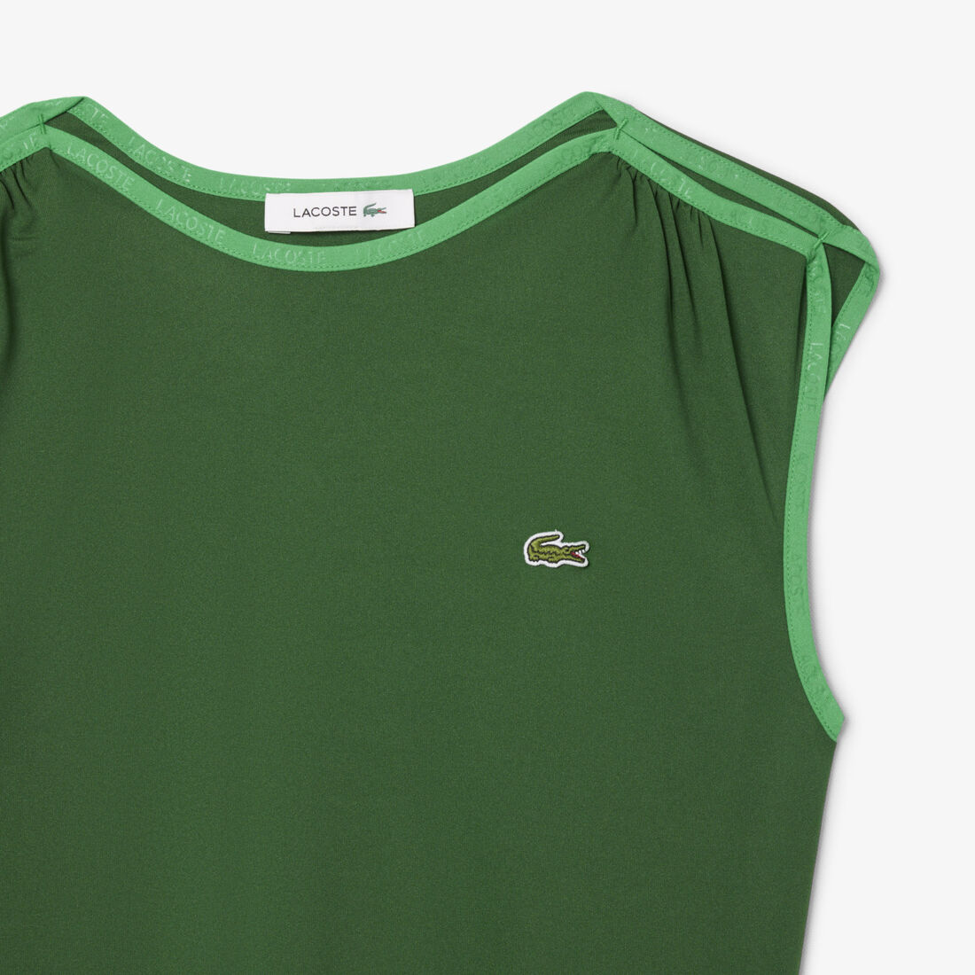 فستان مطوي بدون أكمام فستان مطوي بدون أكمام