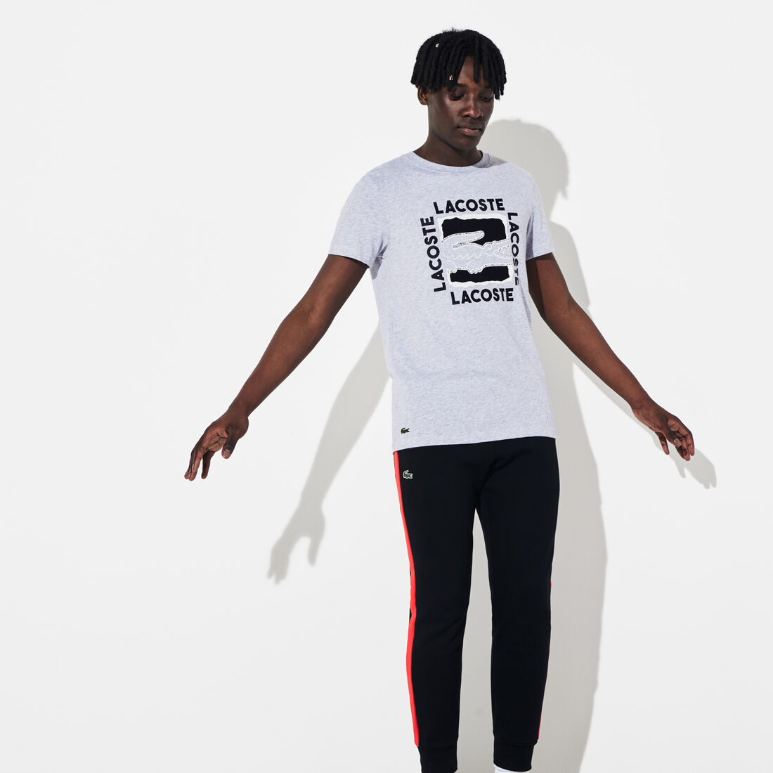 Men's Lacoste SPORT 3D Print T-shirt Men's Lacoste SPORT 3D Print T-shirt