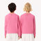 lacoste signature print sweatshirt