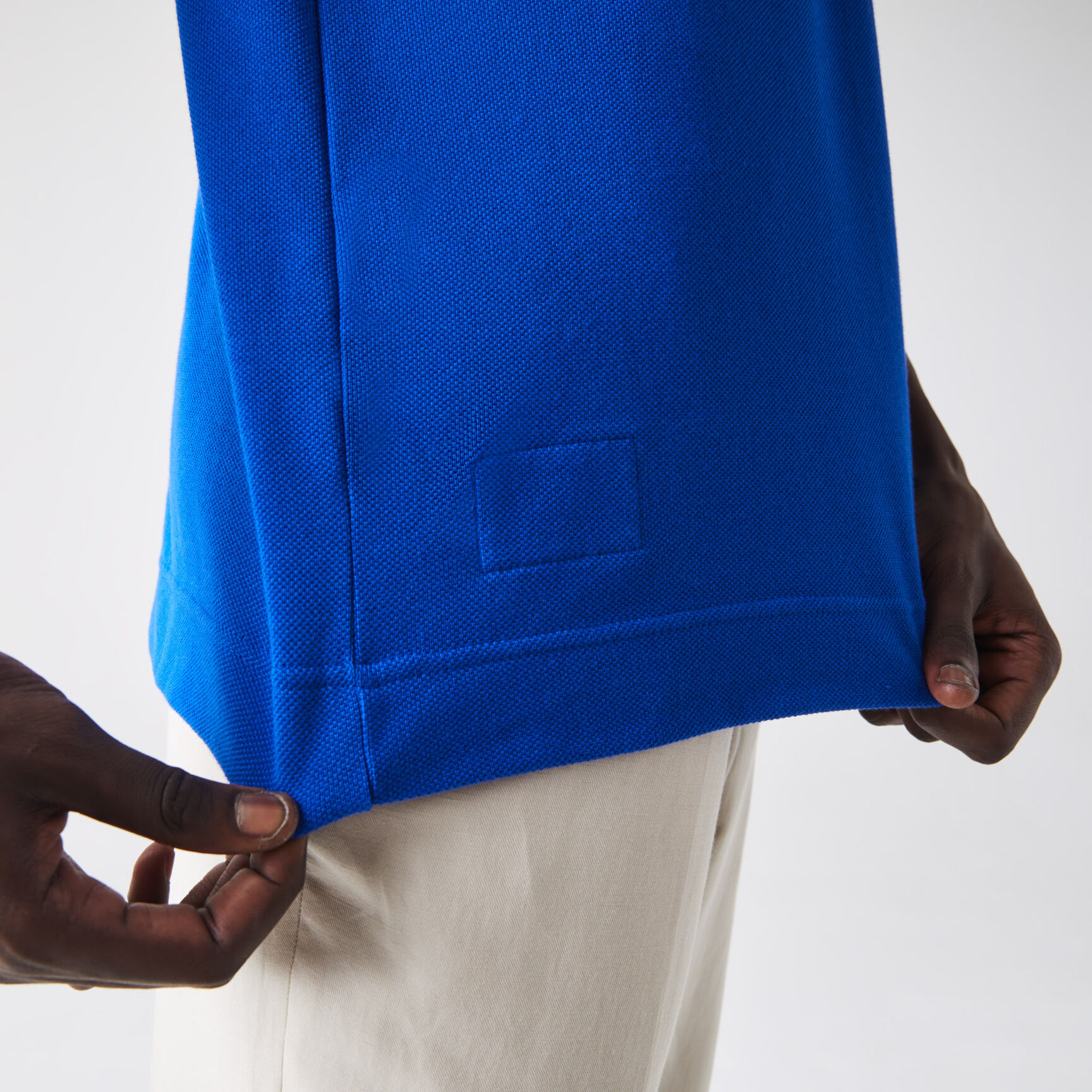 تيشيرت بولو لاكوست بيكيه قطن عضوي بقصة كلاسيكية للرجال مجموعة L.12.12