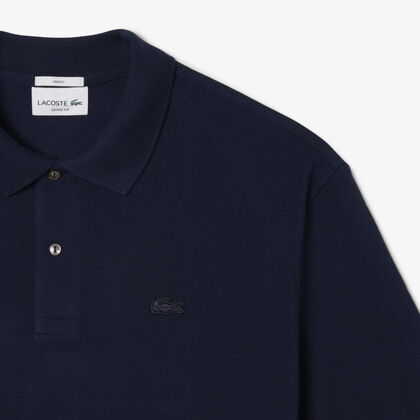 Loose Fit Heavy Pique Polo Shirt