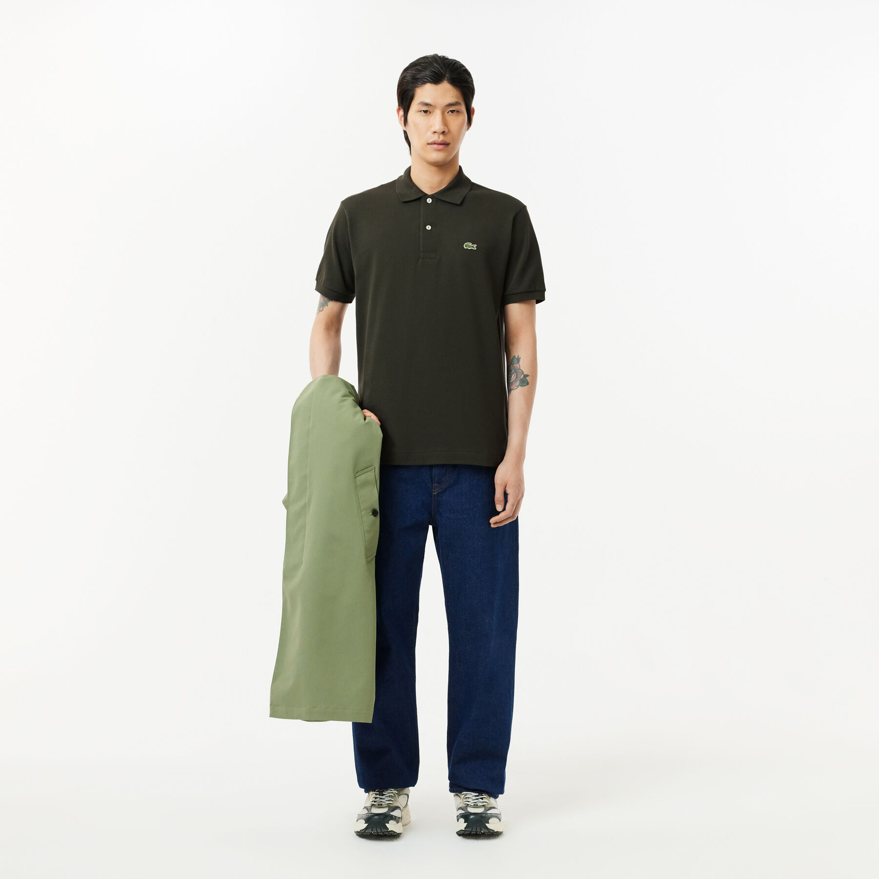 lacoste classic fit l 12 12 original polo shirt