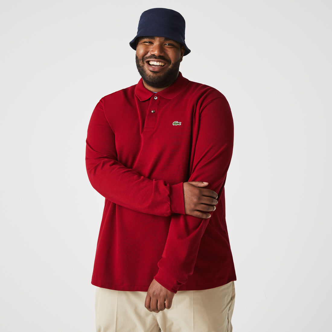 قميص بولو كلاسيكي بأكمام طويلة مقاس L.12.12 قميص بولو كلاسيكي بأكمام طويلة مقاس L.12.12