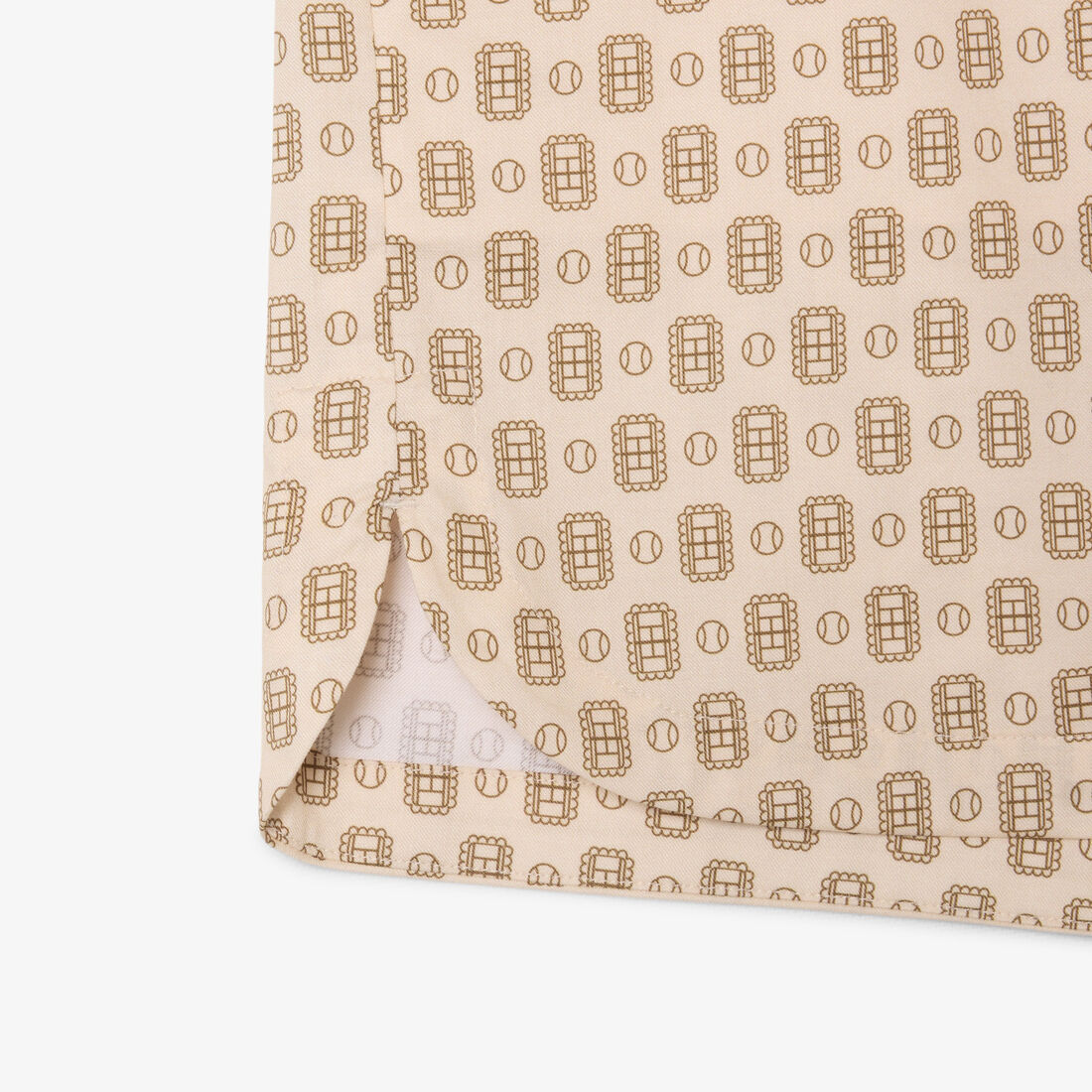 Printed Oversized Bermuda Shorts lacoste printed oversized bermuda shorts