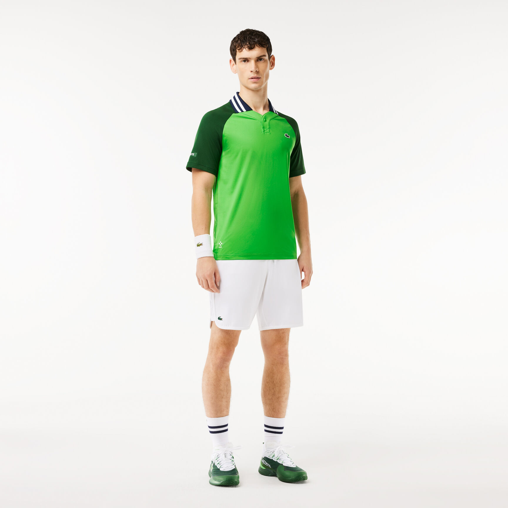 Lacoste x Daniil Medvedev Ultra-Dry Tennis Polo Shirt Lacoste x Daniil Medvedev Ultra-Dry Tennis Polo Shirt