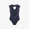 Slim Fit Open Back Cotton Body lacoste slim fit open back cotton body