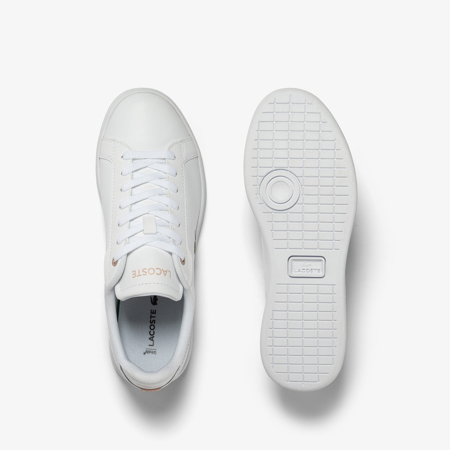 Women's Lacoste Carnaby Pro BL Tonal Leather Trainers