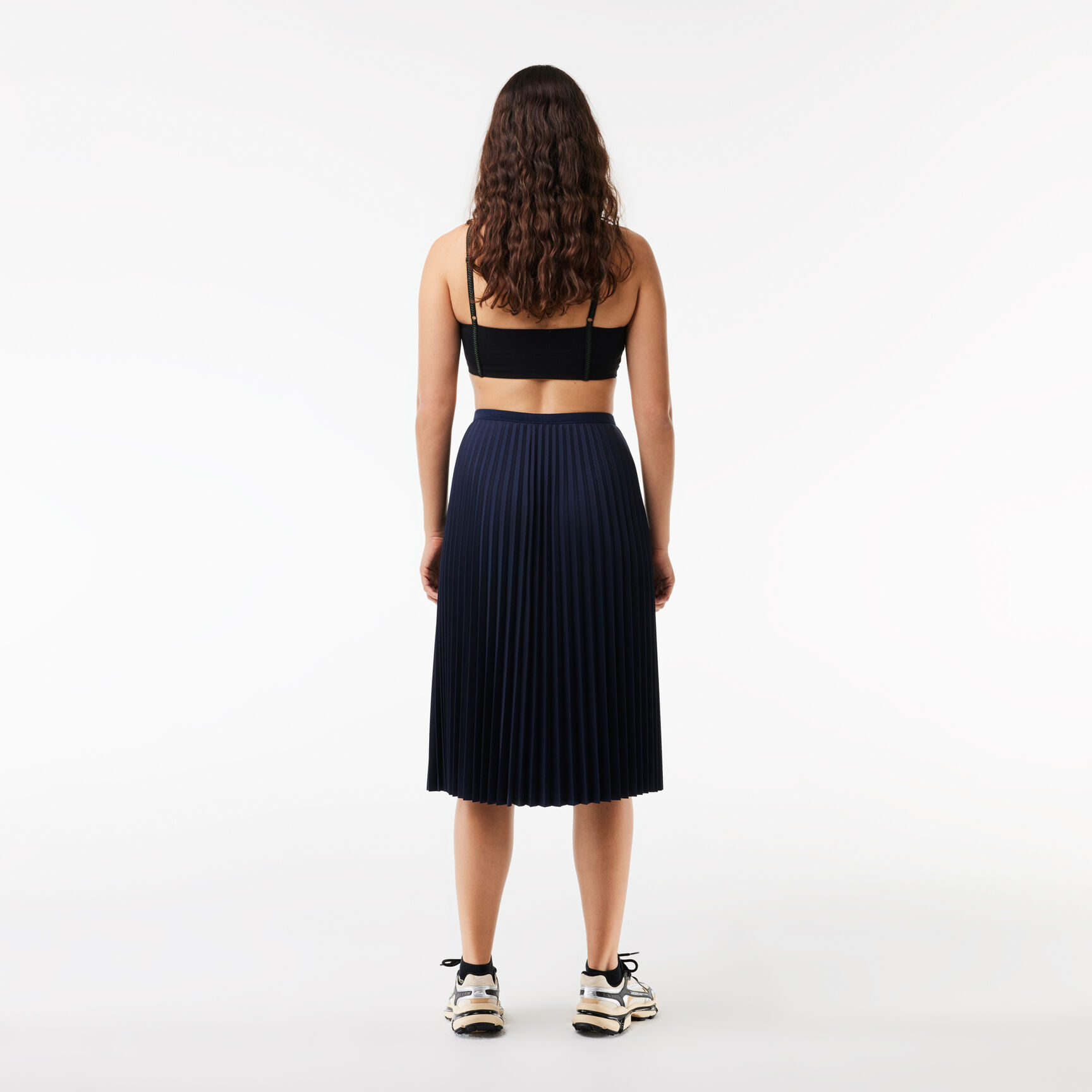 تنورة نسائية بطيات بخصر مطاطي تنورة نسائية بطيات بخصر مطاطي