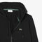 lacoste classic fit zipped fleece sweatshirt