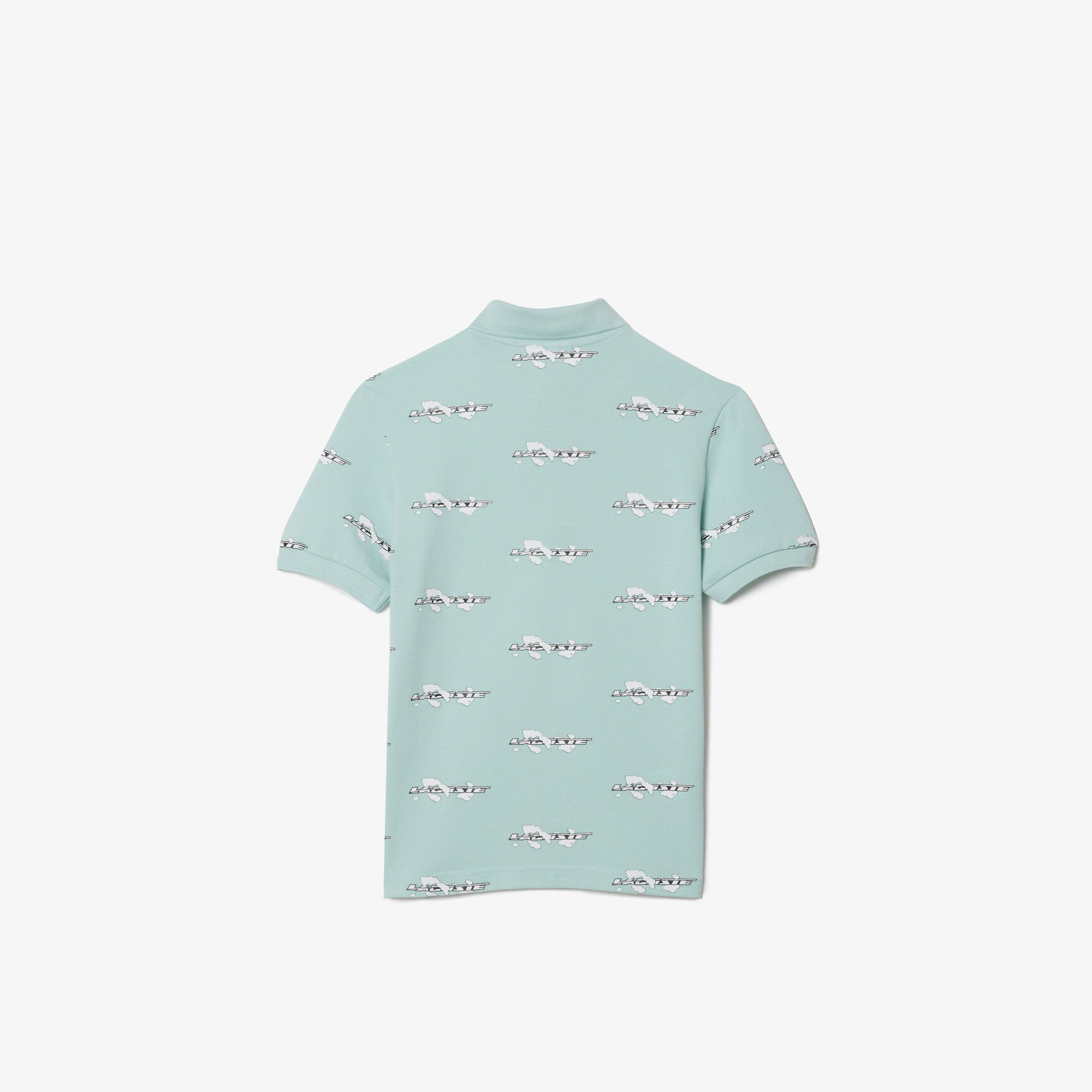 Boys' Lacoste Printed Organic Cotton Polo Shirt