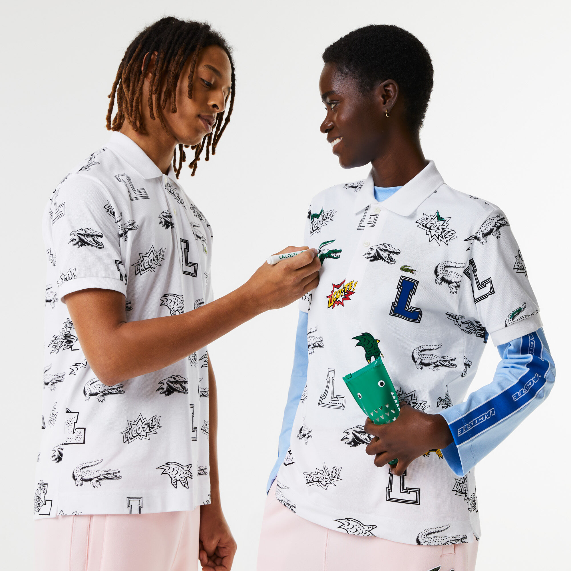 Lacoste personalised polo clearance