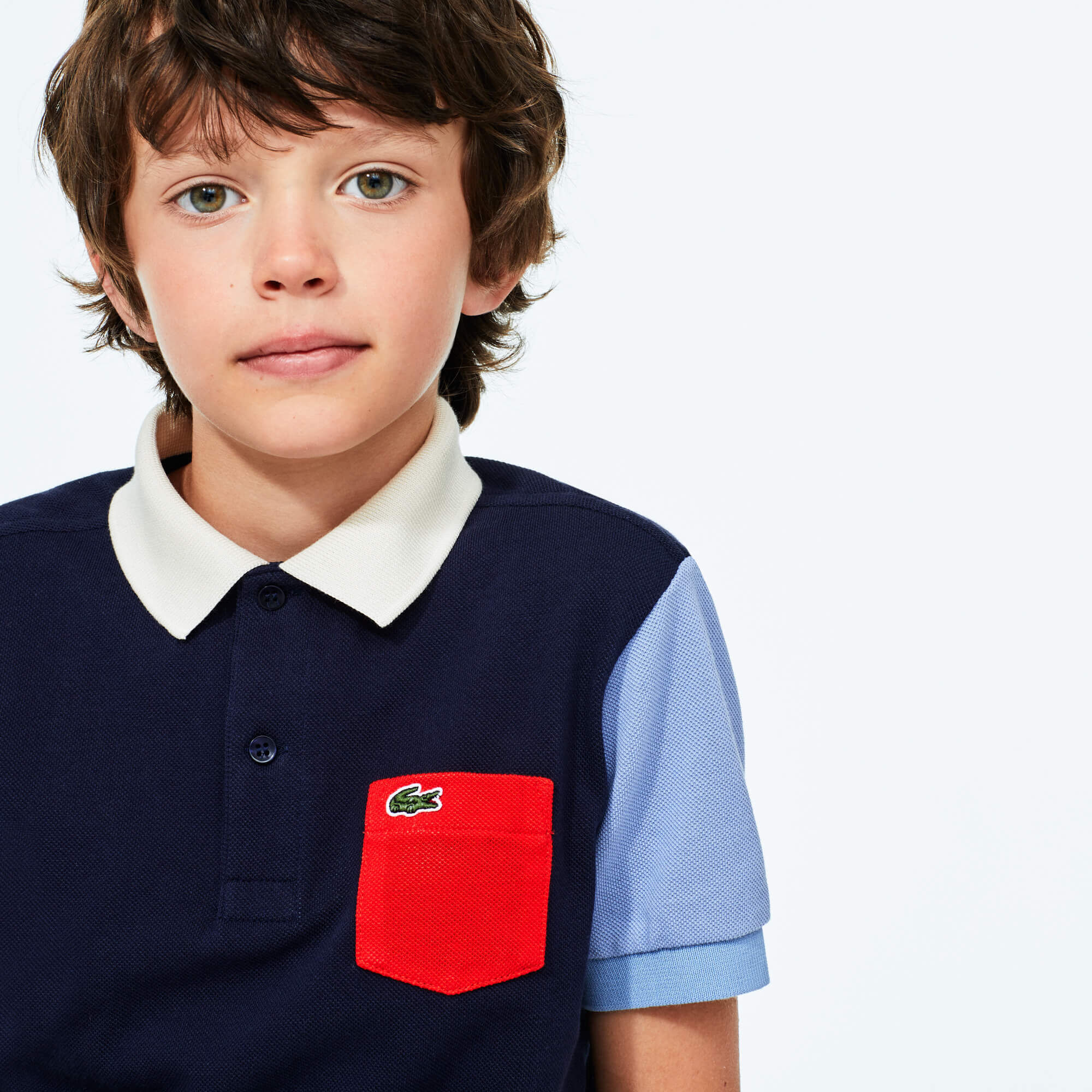 قميص بولو قطني للصبيان من Lacoste قميص بولو قطني للصبيان من Lacoste