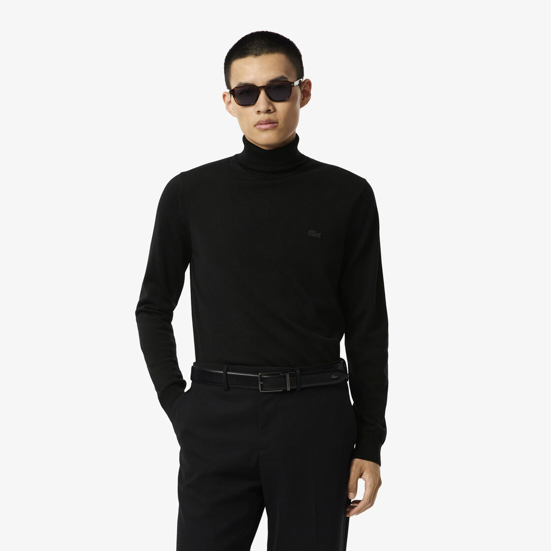 Men's Turtleneck Merino Wool Sweater
