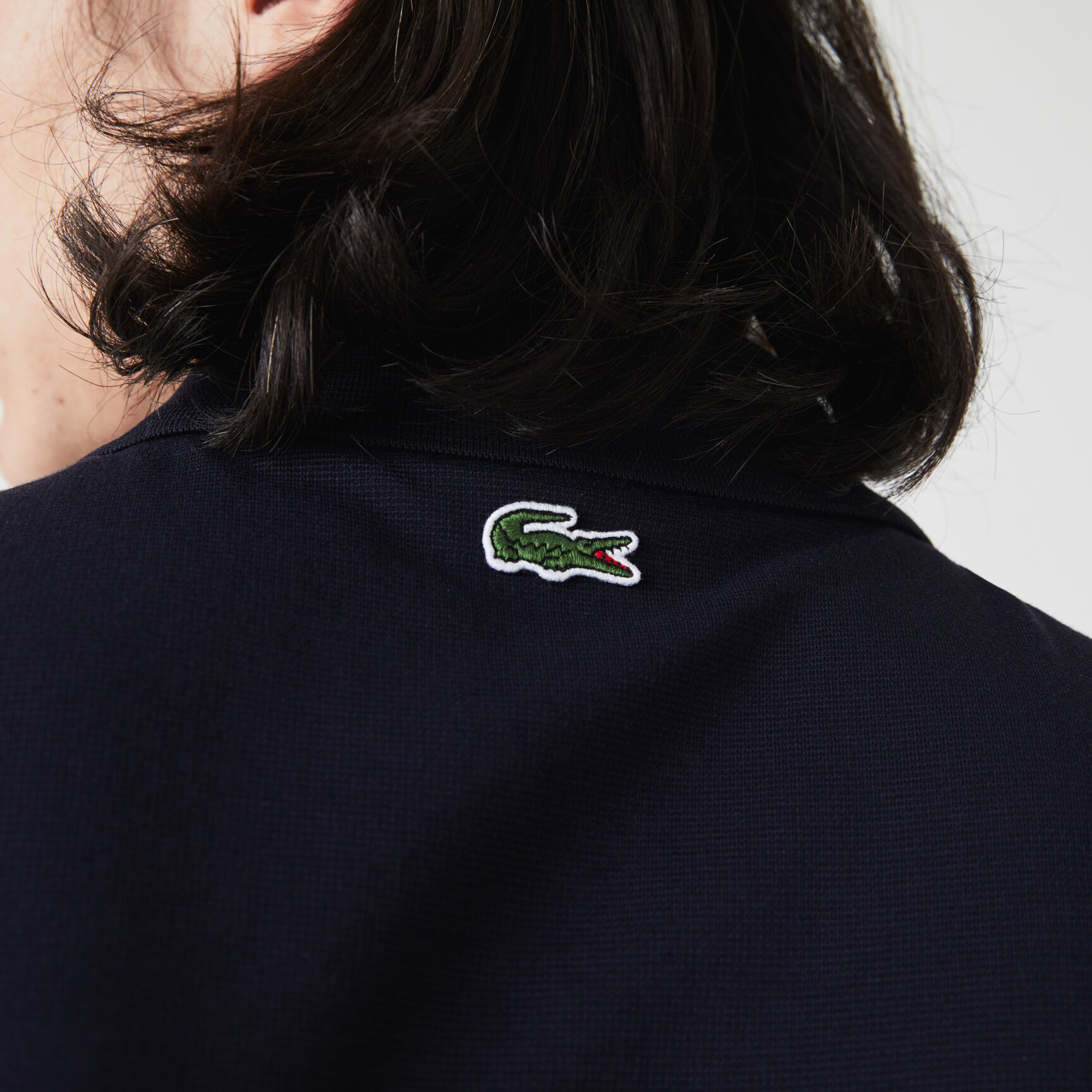 Men’s Lacoste Regular Fit Lettered Ultra-Light Knit Polo Shirt Men’s Lacoste Regular Fit Lettered Ultra-Light Knit Polo Shirt
