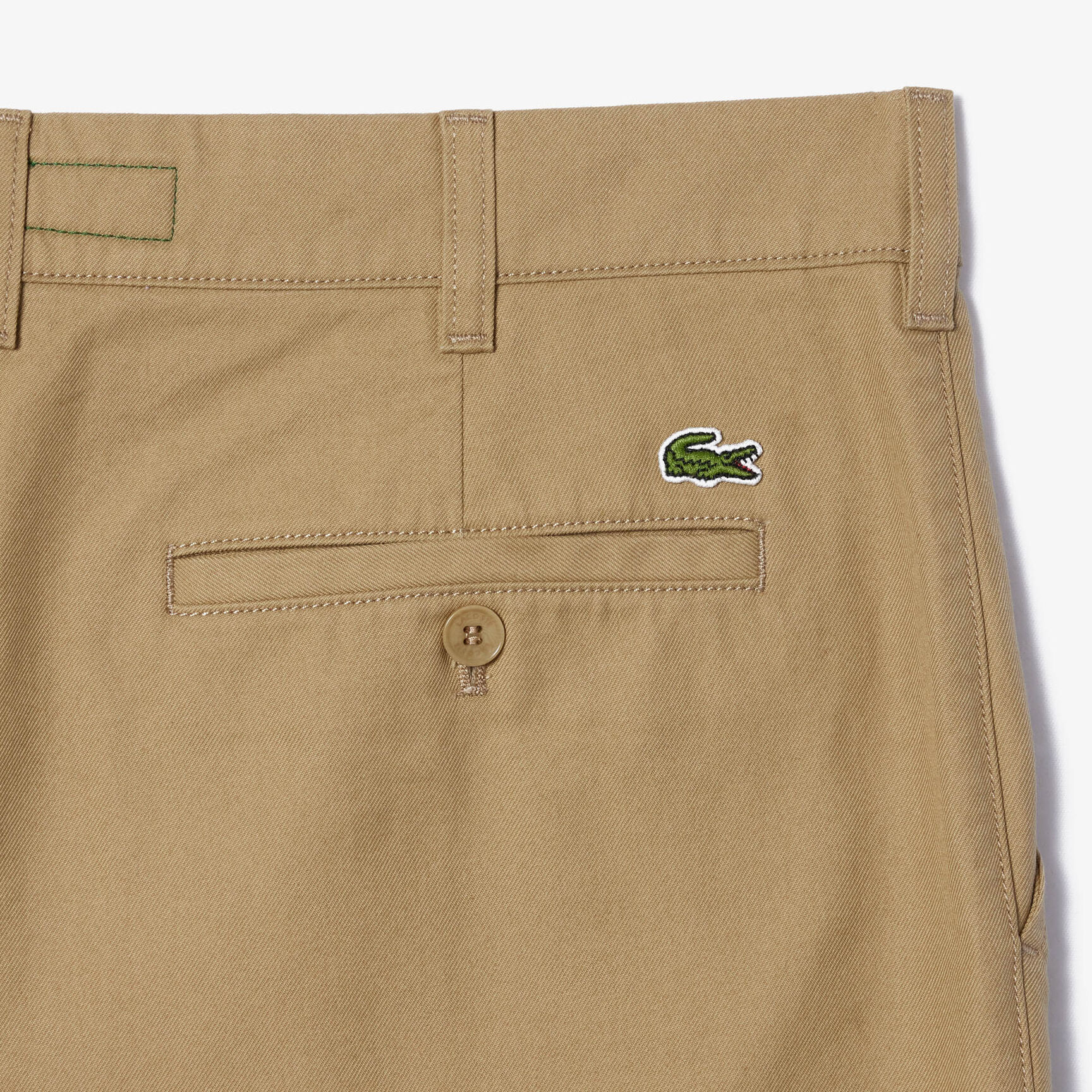 Cotton Gabardine Chino Bermuda Shorts