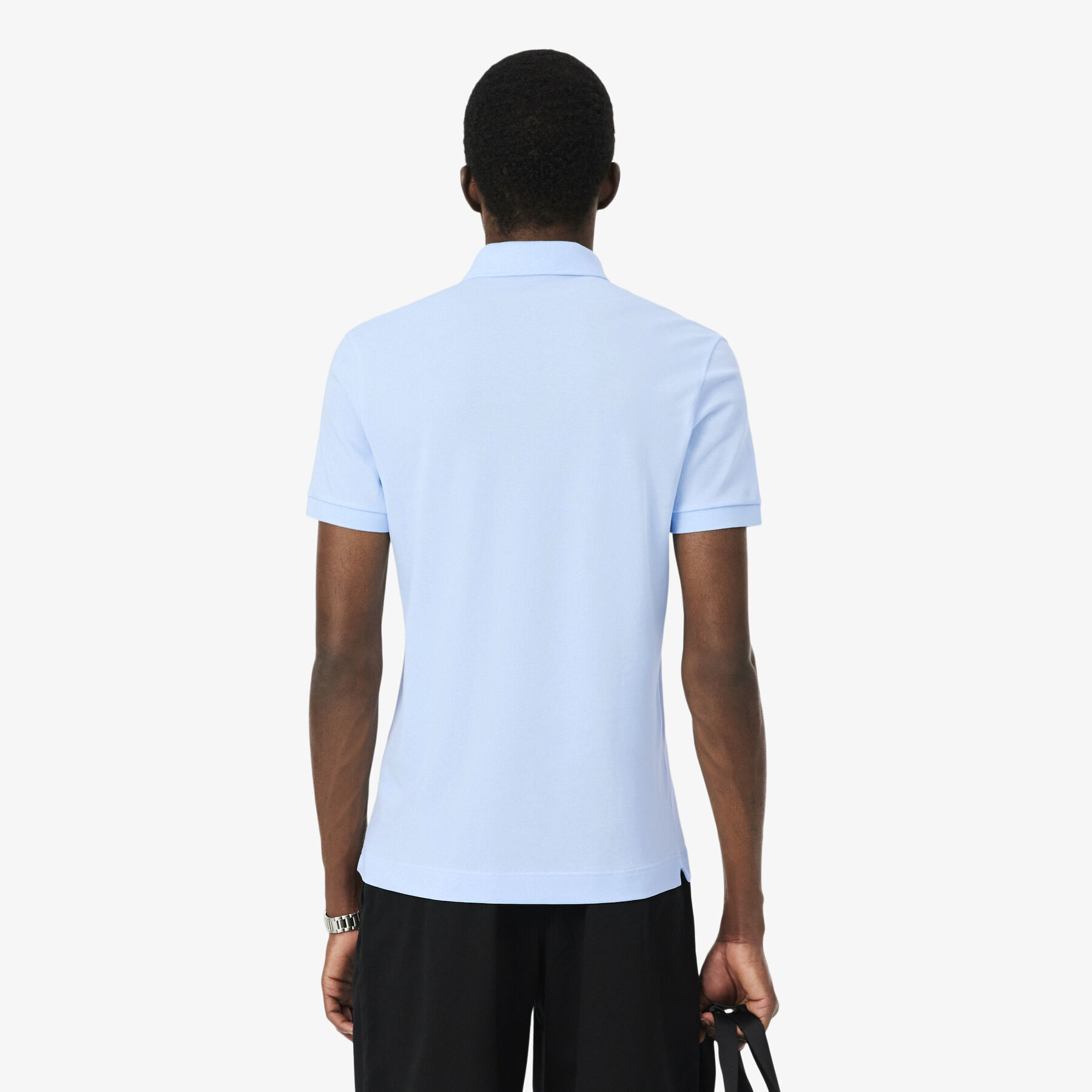 lacoste regular fit paris stretch pique polo shirt