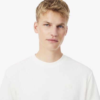 Textured Jersey T-shirt lacoste textured jersey t shirt