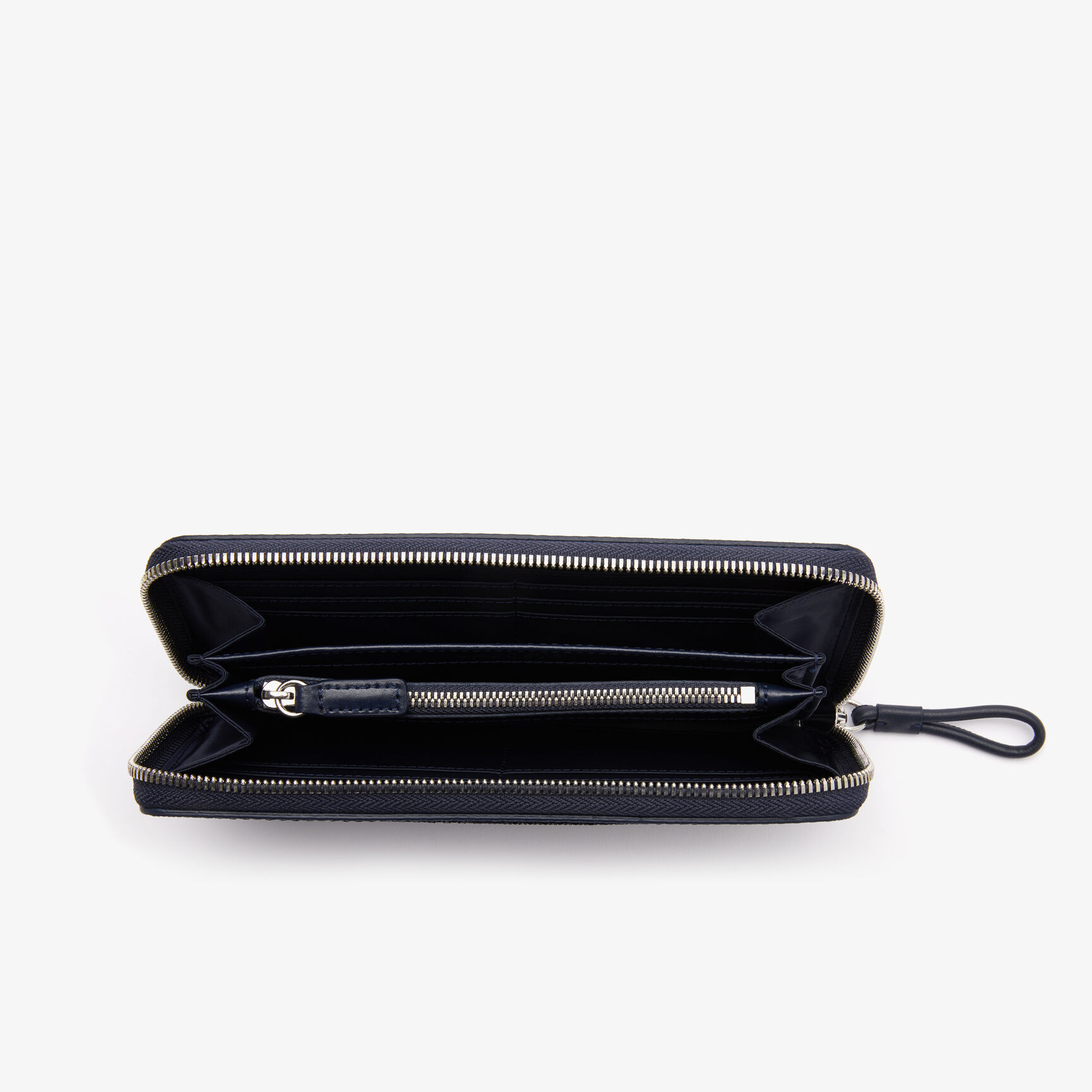 Women's Chantaco Matte Piqu&eacute; Leather Zip Wallet