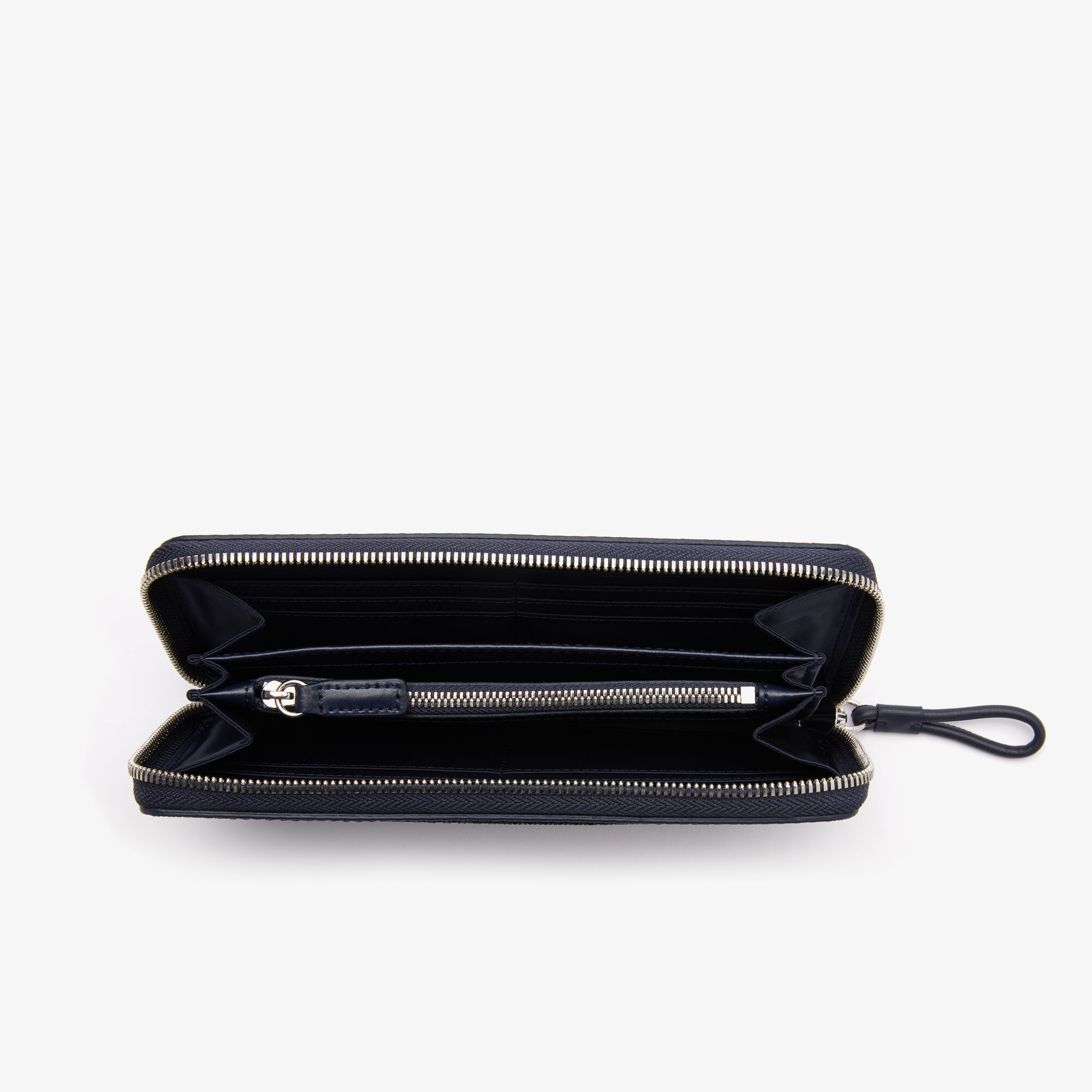 Women's Chantaco Matte Piqué Leather Zip Wallet