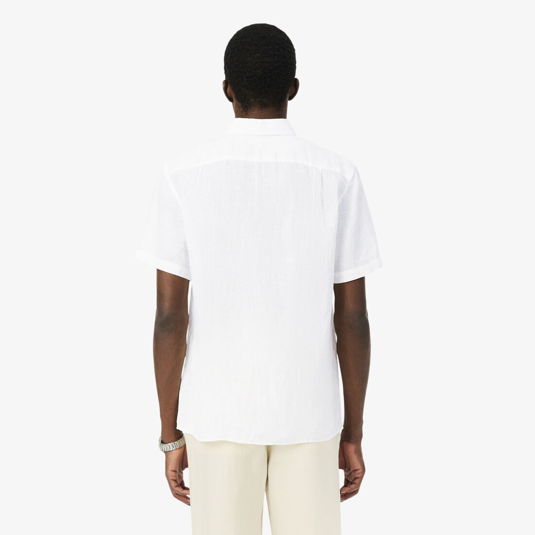 Short Sleeved Linen Shirt Short Sleeved Linen Shirt