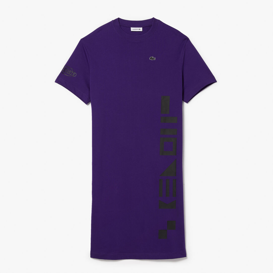 Women's Lacoste Nautical Print Cotton Jersey T-Shirt Dress