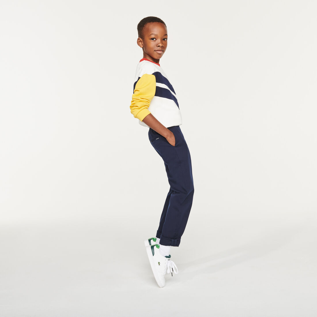 بنطال شينو قطن خفيف ومريح للأولاد بنطال شينو قطن خفيف ومريح للأولاد