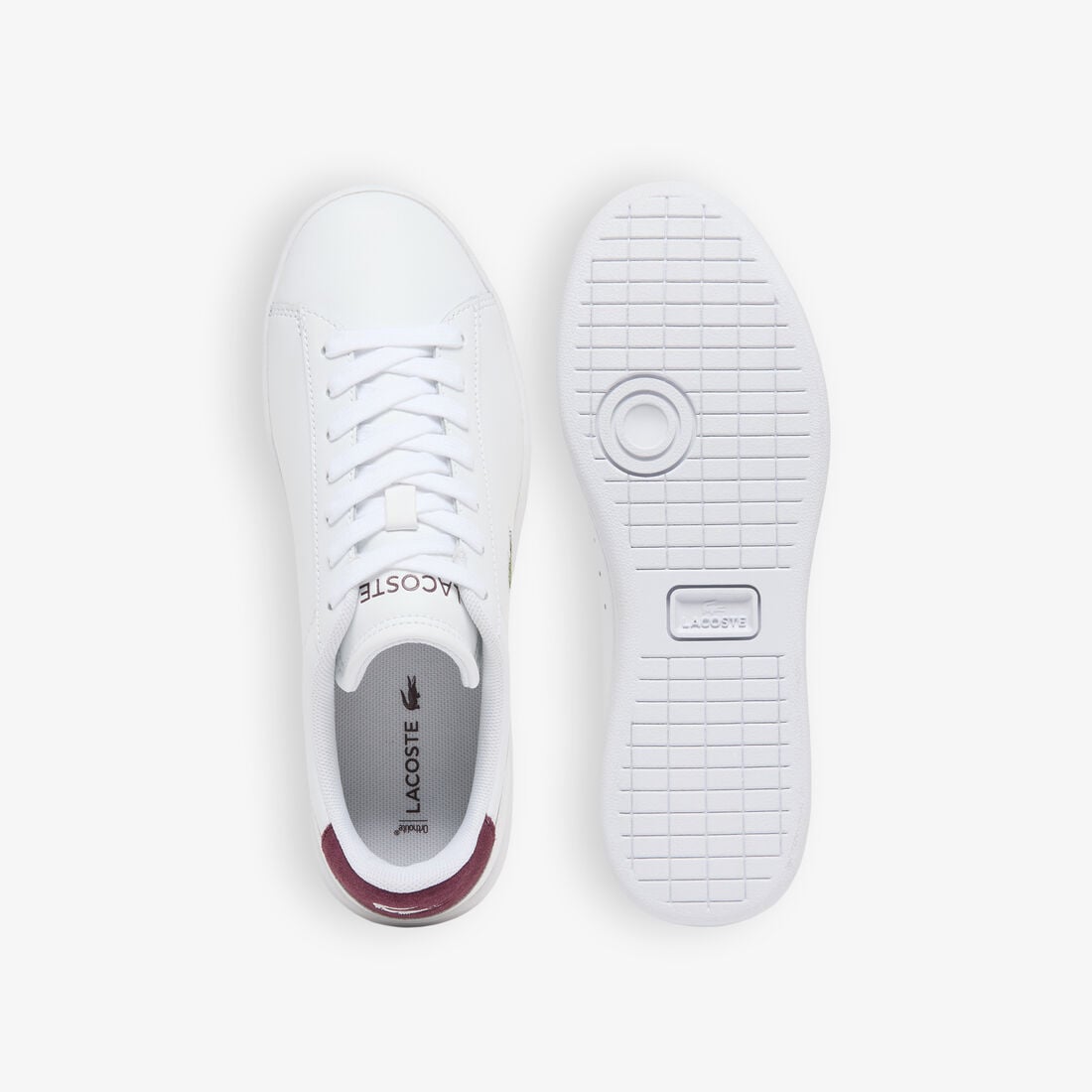 lacoste women s carnaby set leather sneakers