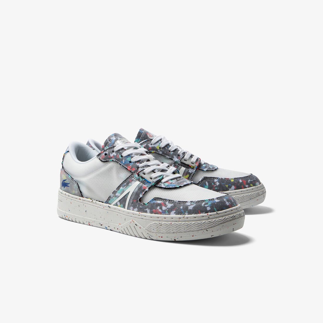 سنيكرز لاكوست L001 جلد صديق للبيئة للرجال سنيكرز لاكوست L001 جلد صديق للبيئة للرجال