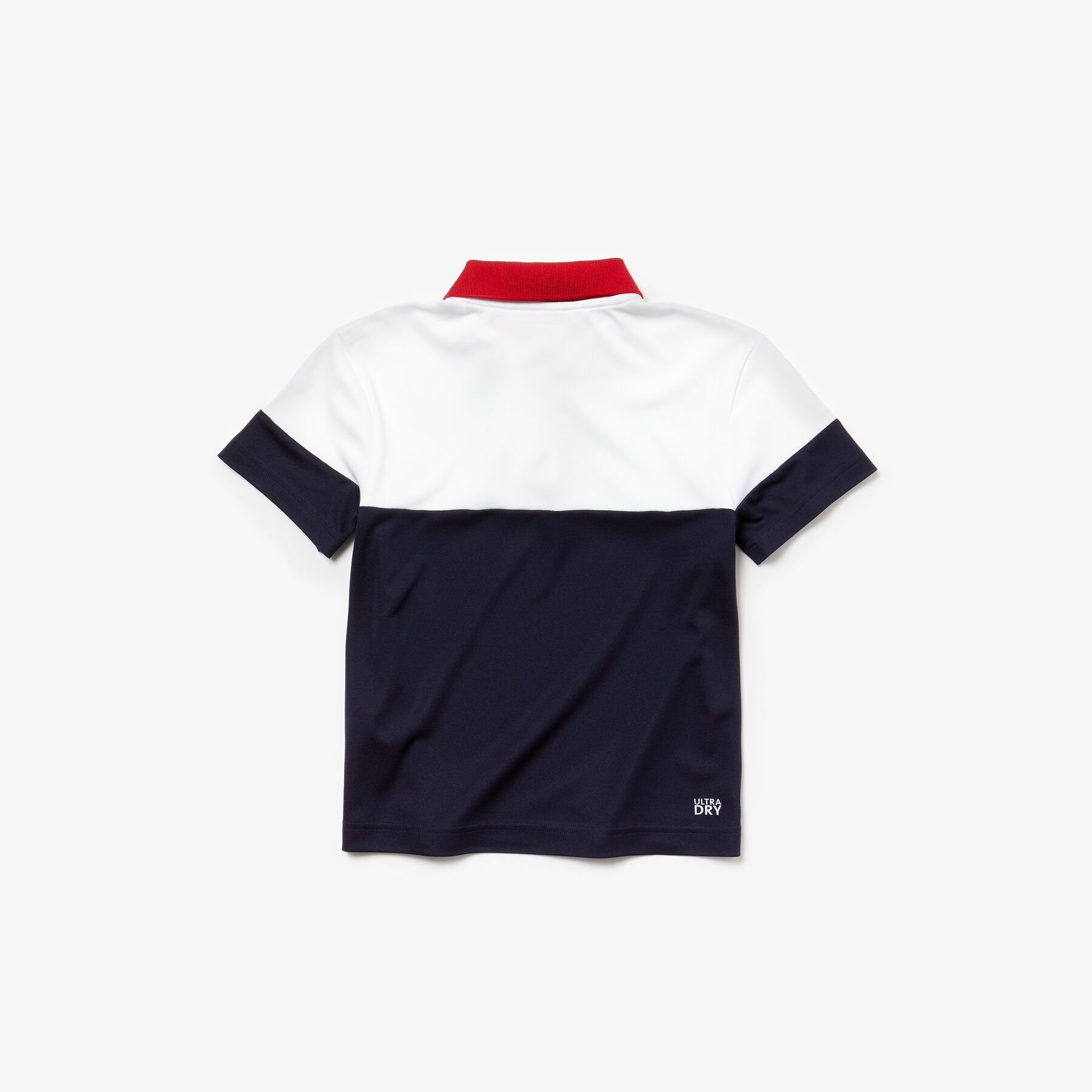 boys  lacoste sport colourblock breathable piqu  tennis polo shirt
