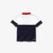 boys  lacoste sport colourblock breathable piqu  tennis polo shirt