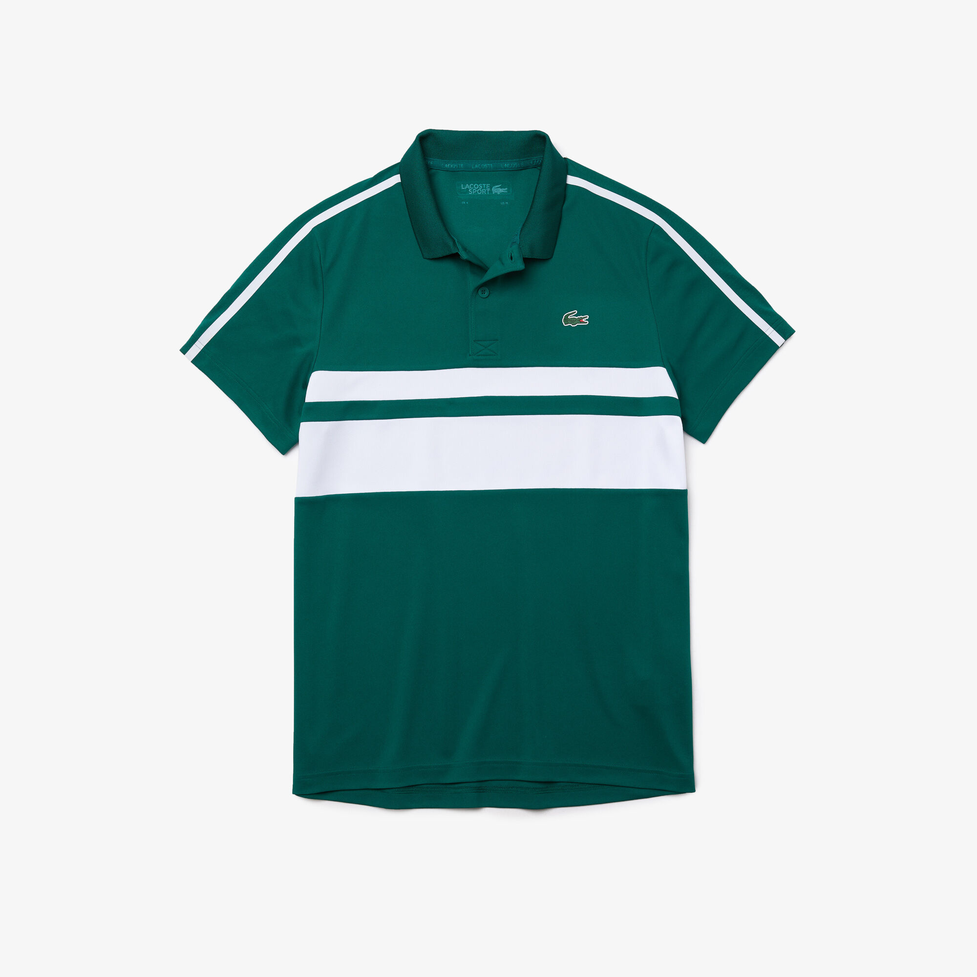 قميص بولو للتنس للرجال من البيكيه المسامي المقاوم مجموعة Lacoste SPORT قميص بولو للتنس للرجال من البيكيه المسامي المقاوم مجموعة Lacoste SPORT