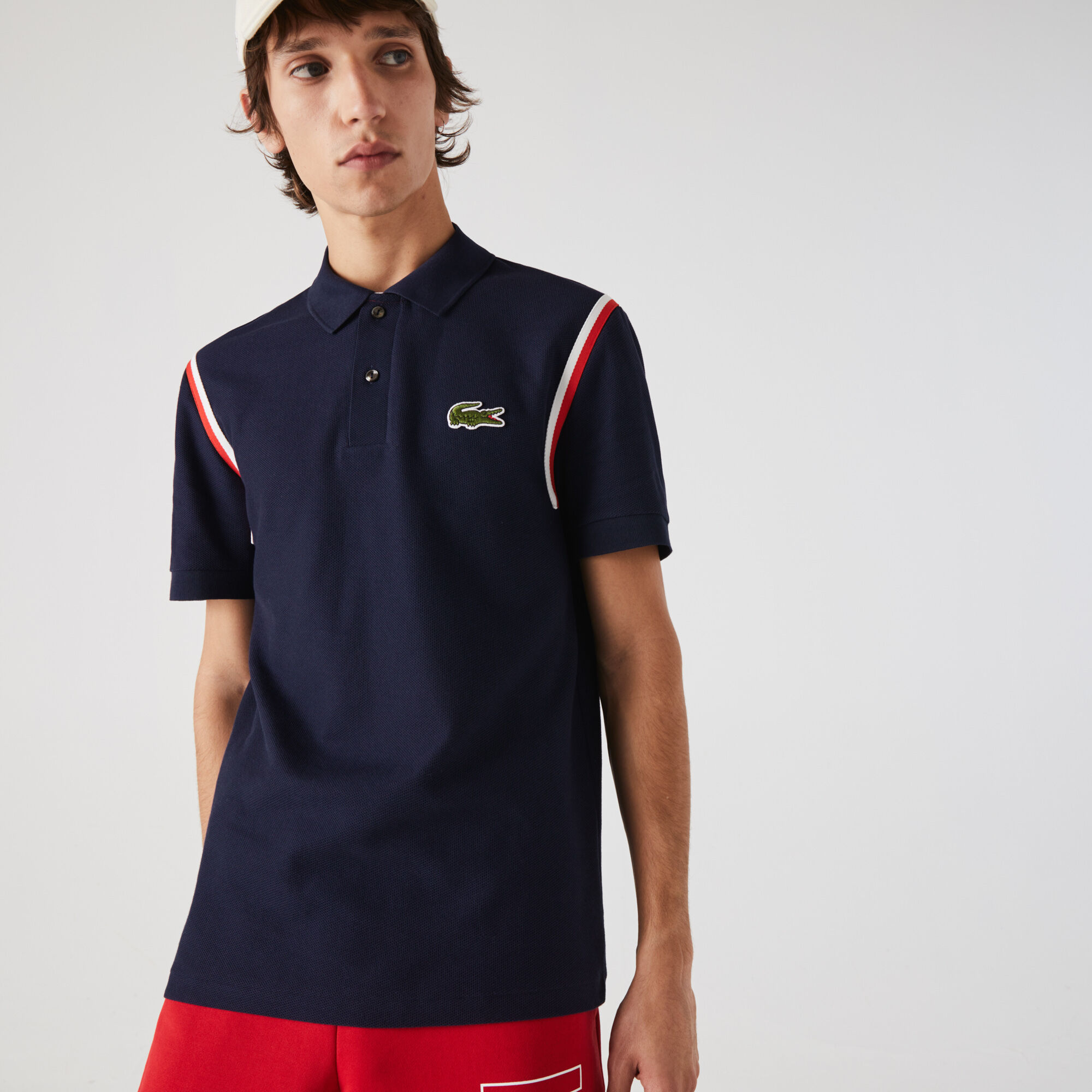 Men’s Lacoste Made In France Regular Fit Organic Cotton Polo Men’s Lacoste Made In France Regular Fit Organic Cotton Polo