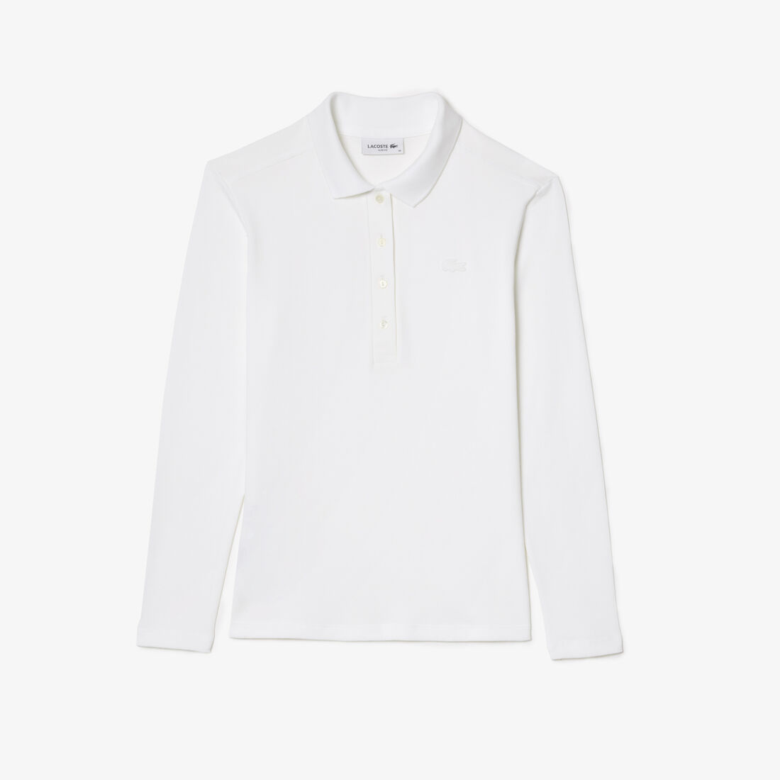 Women's Slim fit Stretch Pique Lacoste Polo Shirt Women's Slim fit Stretch Pique Lacoste Polo Shirt