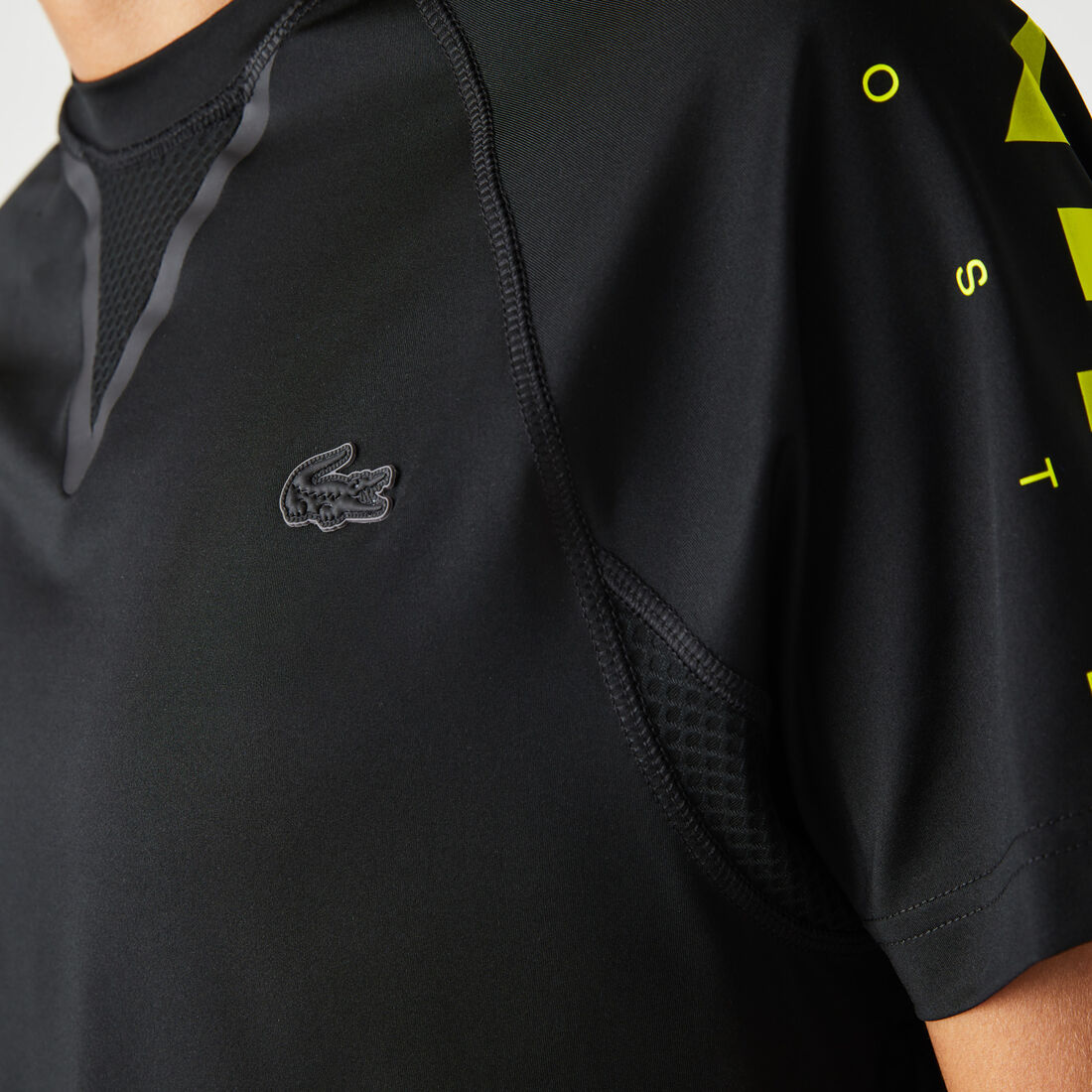 تيشيرت جيرسيه مطاطية للرجال مجموعة Lacoste SPORT تيشيرت جيرسيه مطاطية للرجال مجموعة Lacoste SPORT