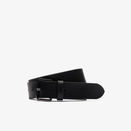 Plant Tanned Punched Leather Belt