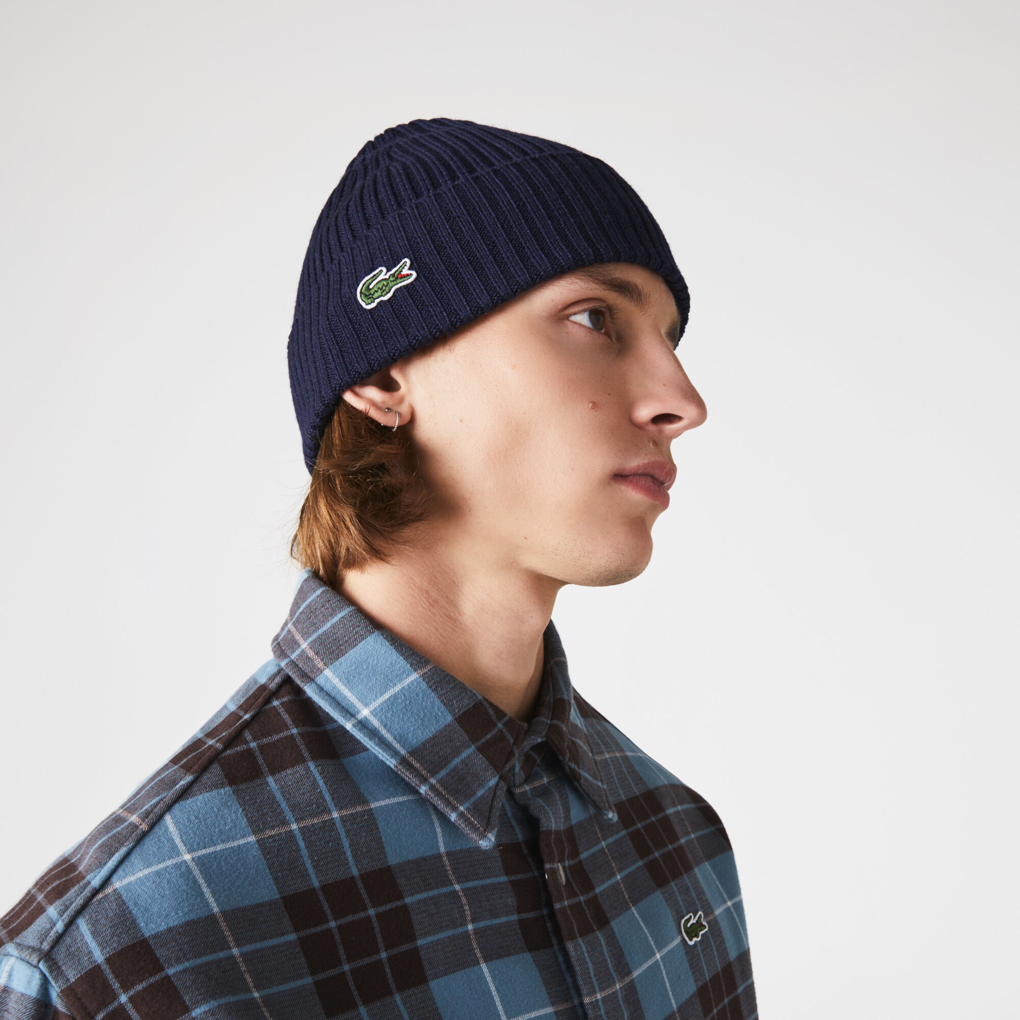 Lacoste wool beanie hotsell