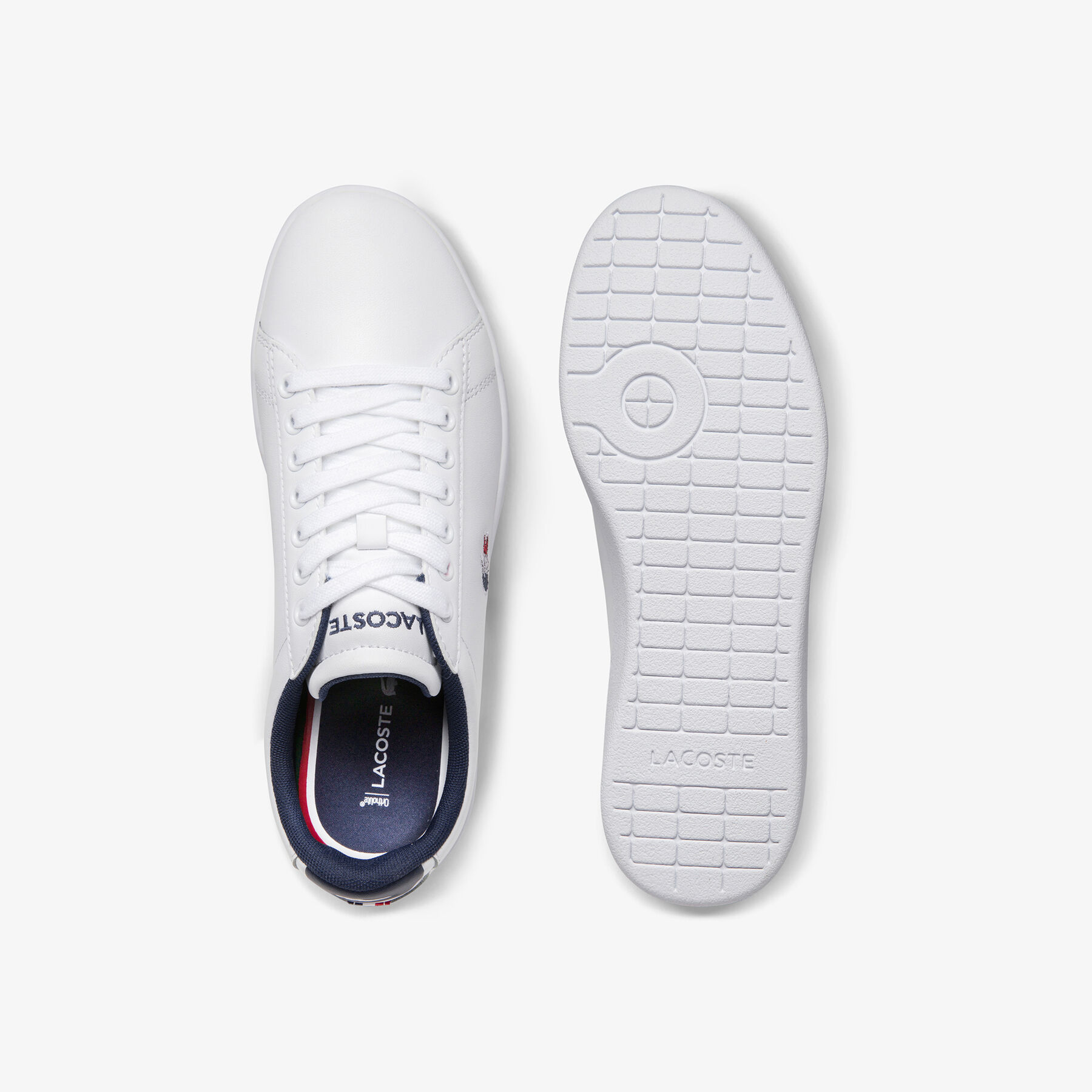 Women's Carnaby Evo Tricolore Leather and Synthetic Trainers lacoste women s carnaby evo tricolore leather and synthetic trainers